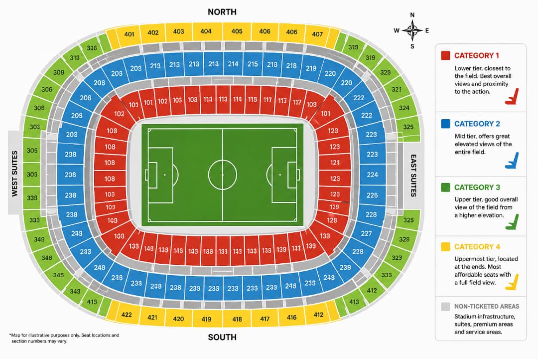 Seating Category Guide